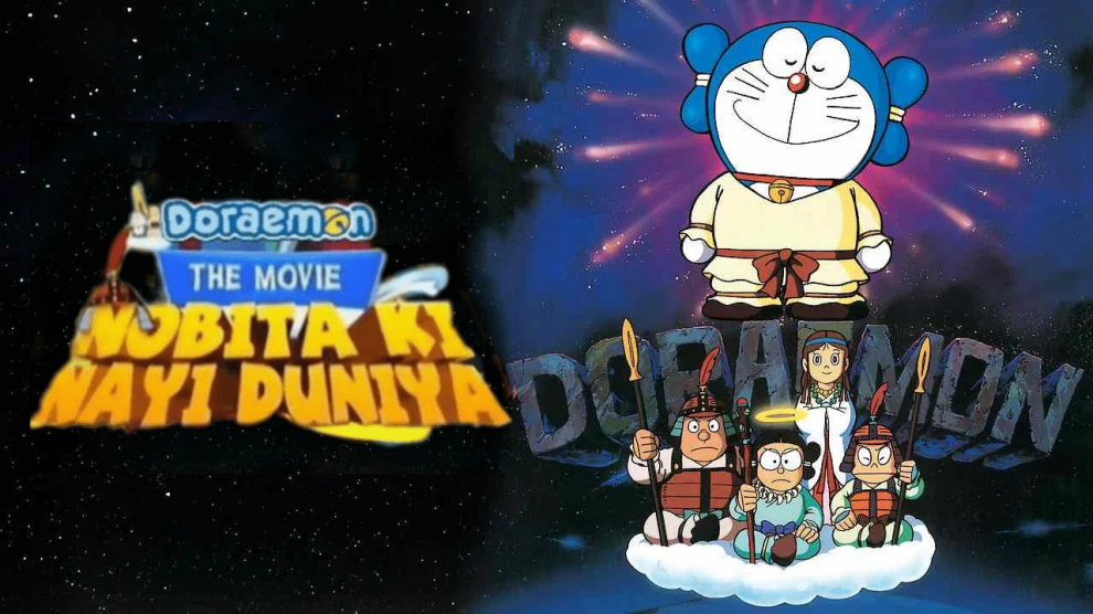 Doraemon The Movie: Nobita Ki Nayi Duniya (1995) REMASTERED WEB-DL Dual Audio [Hindi DD2.0-Jap 2.0] 480p, 720p & 1080p HD | 10bit HEVC ESub