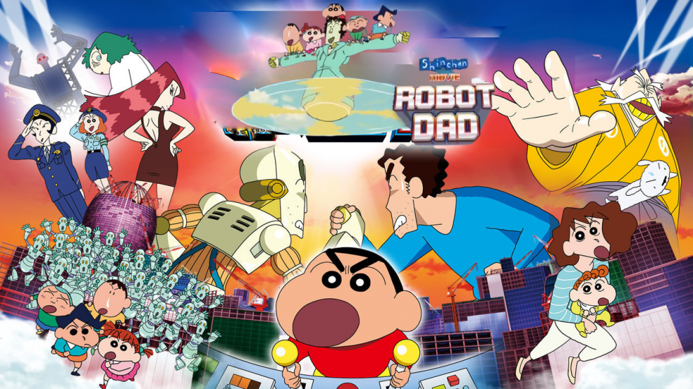 Shin Chan Movie Robot Dad The Movie Hindi – Tamil – Telugu Download