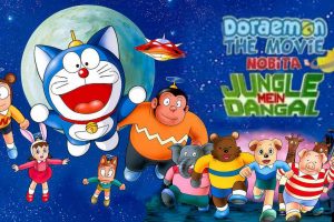 Doraemon The Movie – Nobita And Jungle Mein Dangal Hindi – Tamil – Telugu Download FHD